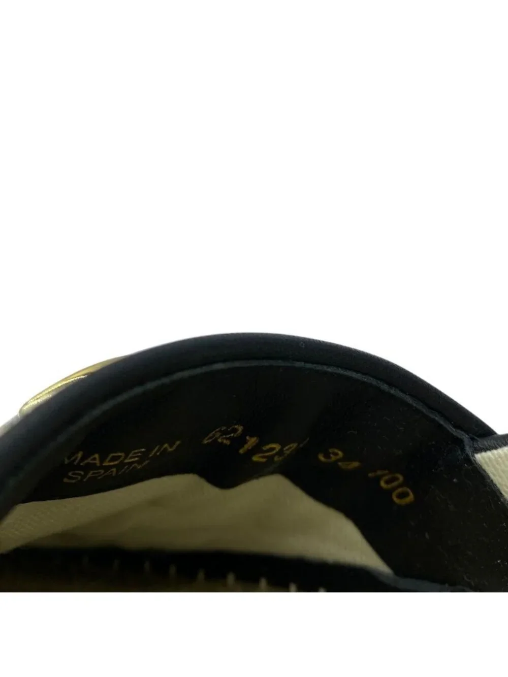 Gucci GG Matelasse Espadrille Canvas Leather Beige